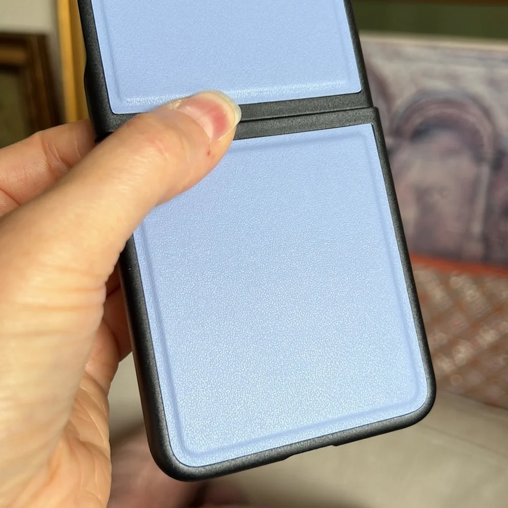 For Samsung Galaxy z flip4 5G genuine leather phone case